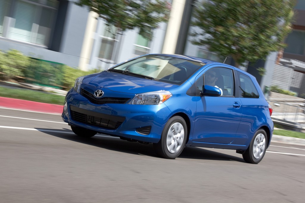 How much is a toyota yaris 2012